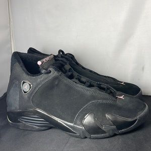 AIR JORDAN XIV 14 Black/Pink 312274-001 Shoes Size 8